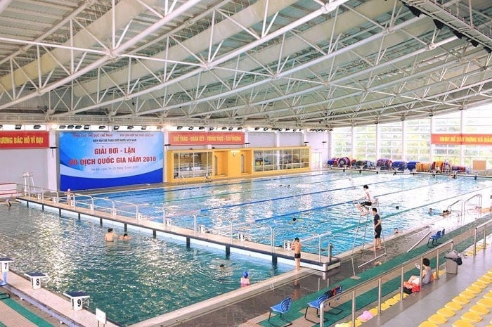 Bể bơi cung thể thao dưới nước