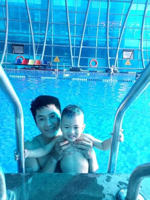 Lớp dạy bơi cho bé 4-5-6 tuổi tại Hà Nội